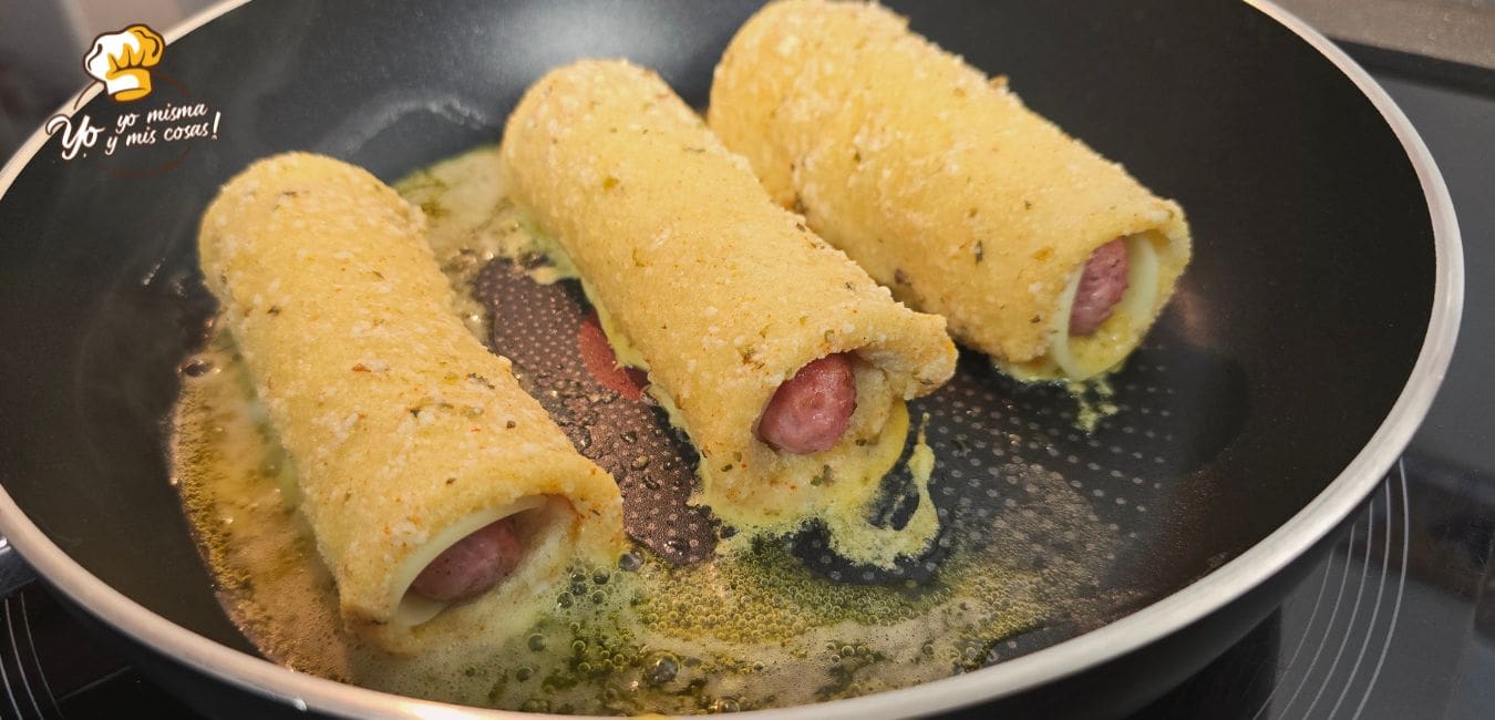 enrollados de longanizas