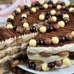 tarta de tiramisú sin huevo