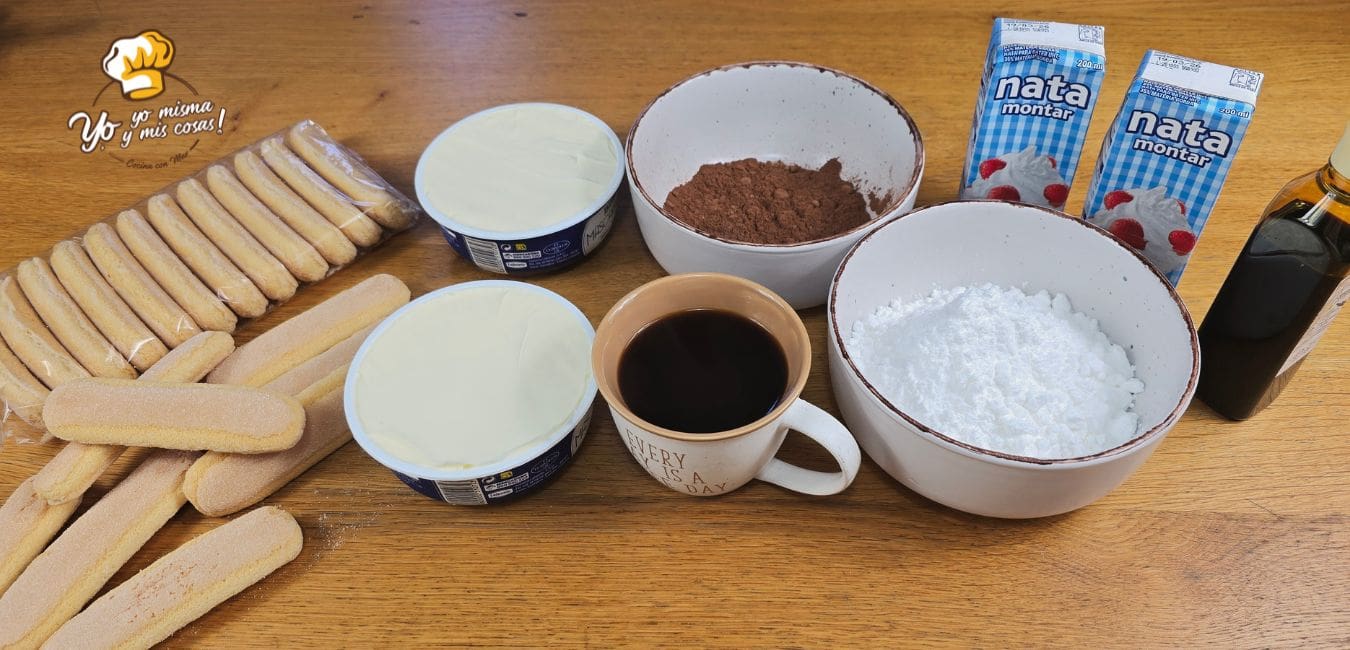 tarta de tiramis&uacute; sin huevo 