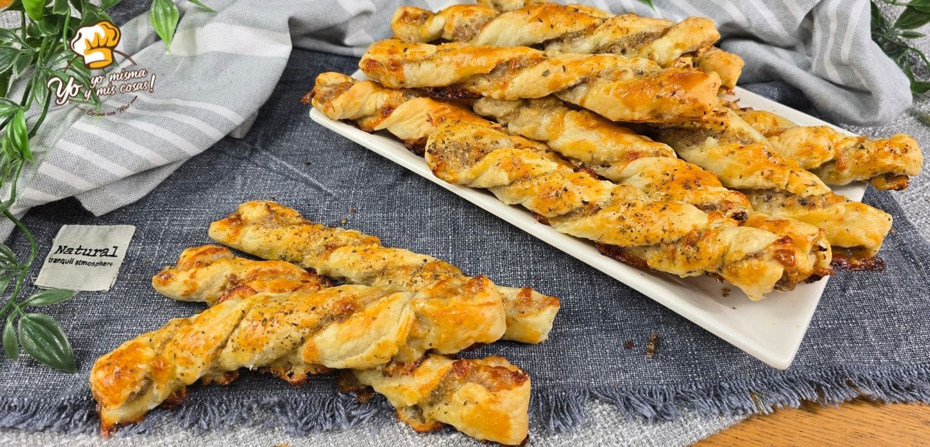 tirabuzones de hamburguesas 