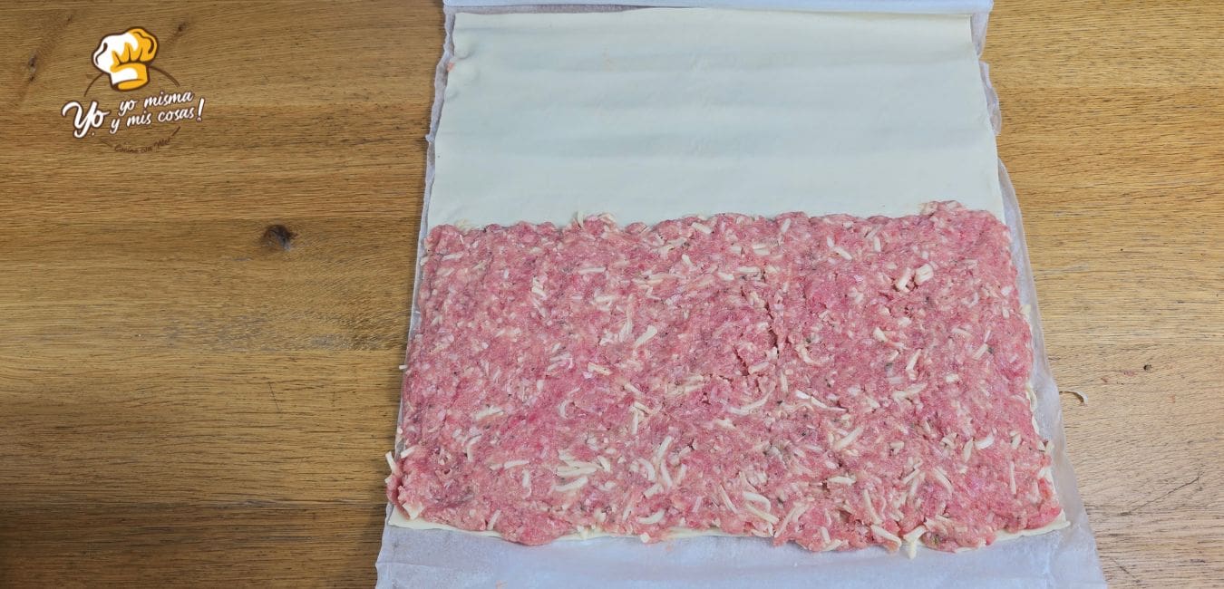 tirabuzones de hamburguesas 