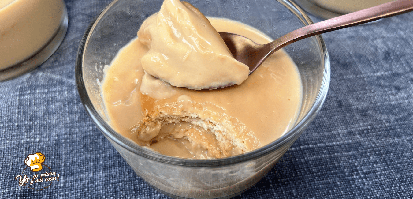Natillas caseras de caramelo 