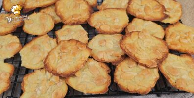 galletas de claras de huevo y almendras