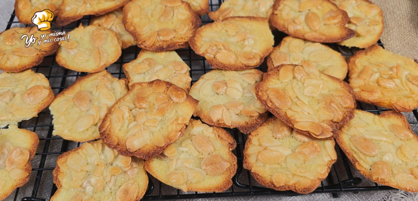 galletas de claras de huevo y almendras