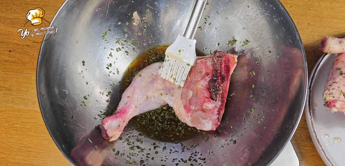 pollo al horno jugoso