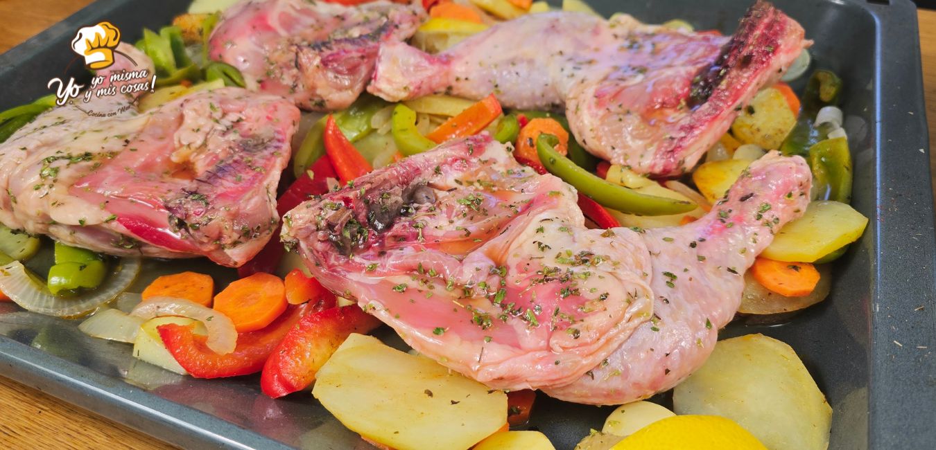 pollo al horno jugoso