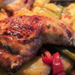 pollo al horno jugoso