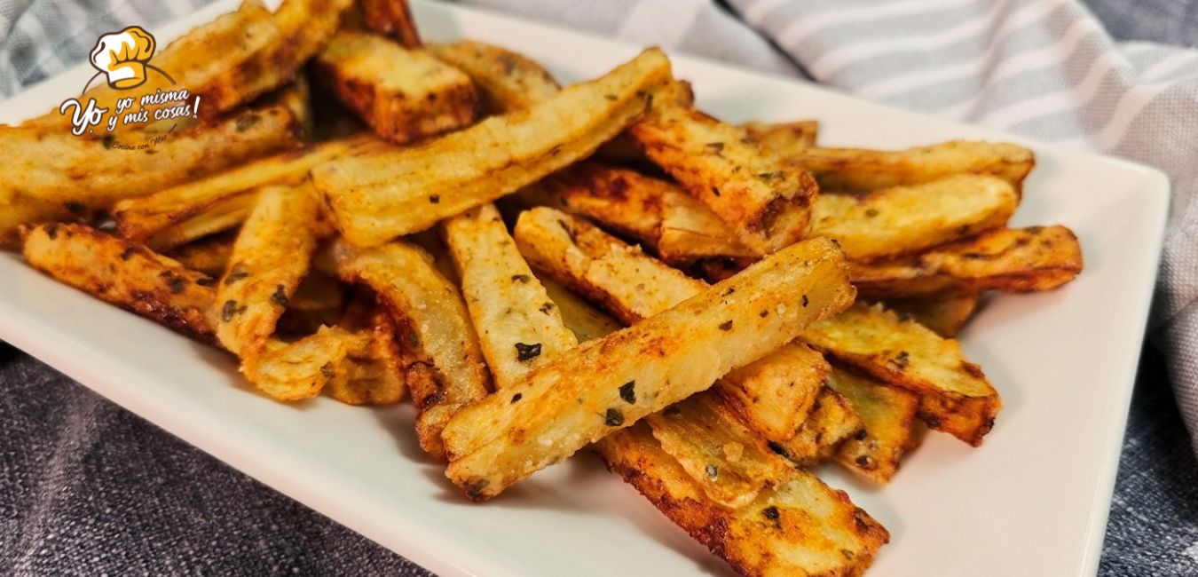 patatas fritas de berenjenas