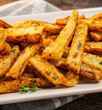 patatas fritas de berenjenas