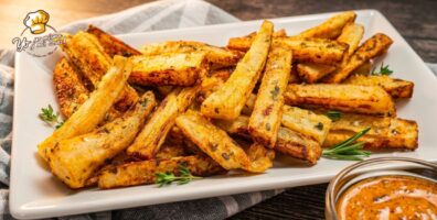 patatas fritas de berenjenas