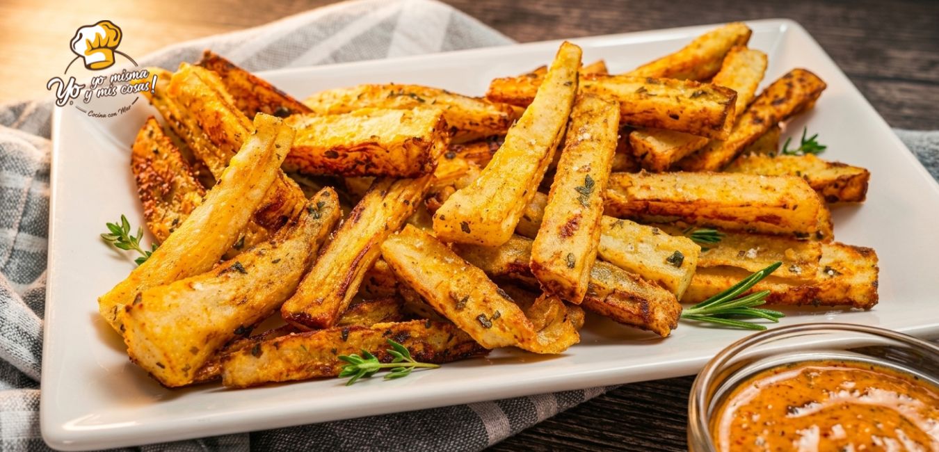 patatas fritas de berenjenas