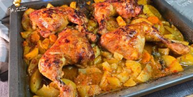 Pollo al horno