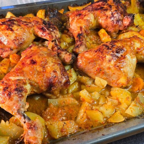 Pollo al horno