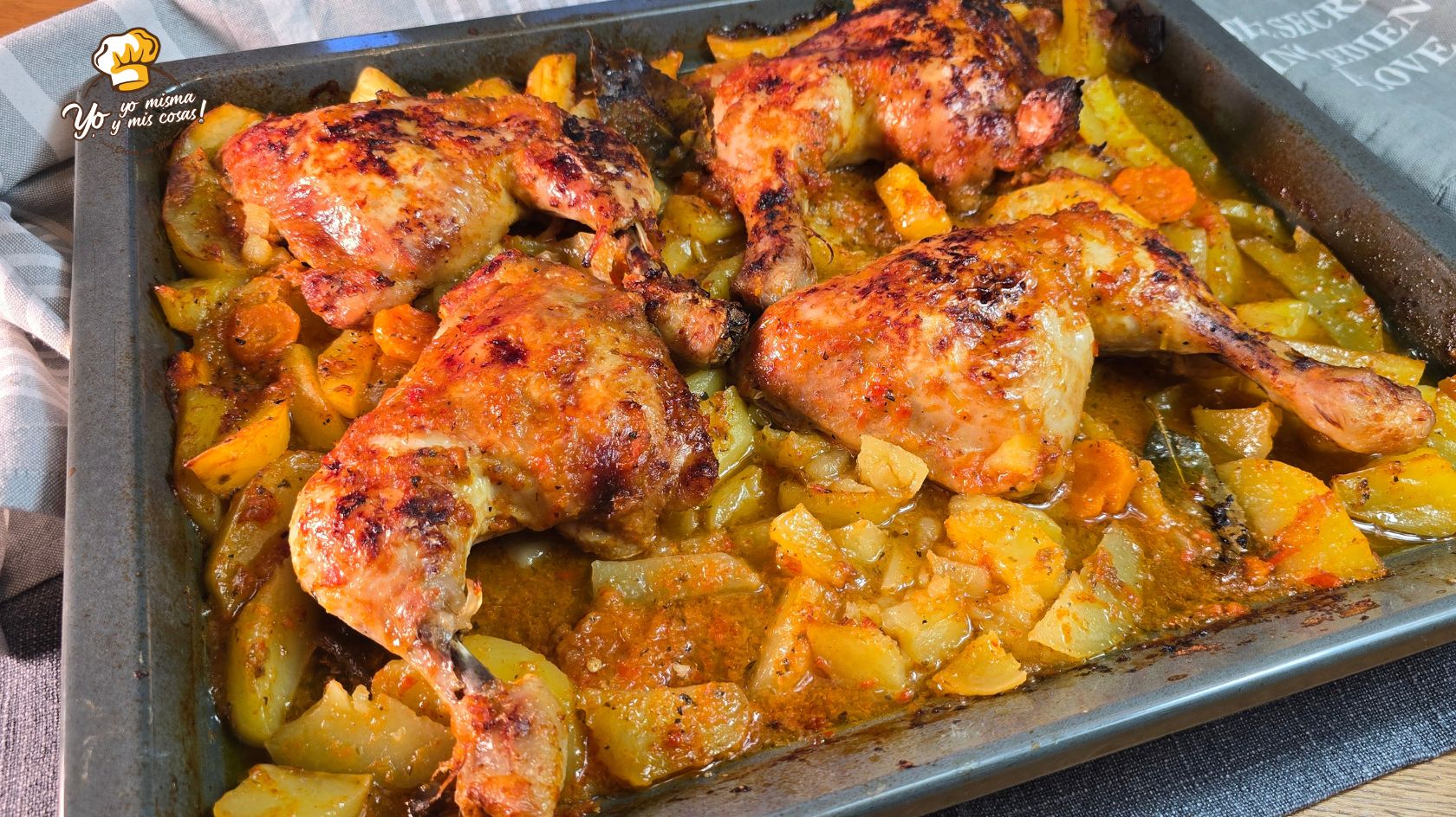 Pollo al horno