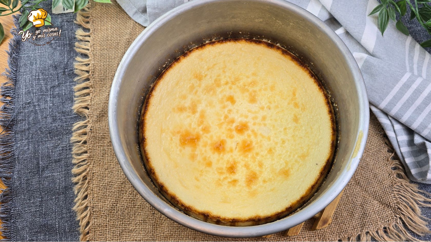 Flan de queso casero Flan de queso casero